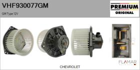 GM VHF930077GM - Ventilador habitáculo GM Type 12V