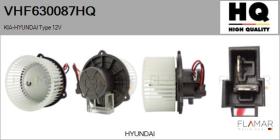 HQ VHF630087HQ - Ventilador habitáculo HYUNDAI Type 12V