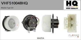 HQ VHF510048HQ - Ventilador habitáculo MAZDA Type 12V