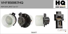 HQ VHF850067HQ - Ventilador habitáculo MERCEDES Type 12V