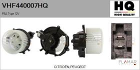 HQ VHF440007HQ - Ventilador habitáculo PSA Type 12V