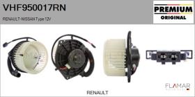 RENAULT NISSAN VHF950017RN - Ventilador habitáculo RENAULT Type 12V