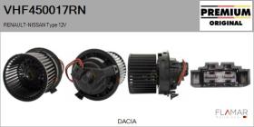 RENAULT NISSAN VHF450017RN - Ventilador habitáculo RENAULT Type 12V