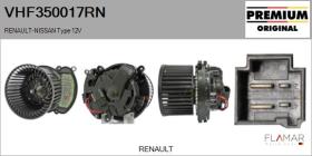 RENAULT NISSAN VHF350017RN - Ventilador habitáculo RENAULT Type 12V