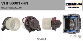 RENAULT NISSAN VHF860017RN - Ventilador habitáculo RENAULT Type 12V