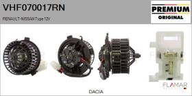 RENAULT NISSAN VHF070017RN - Ventilador habitáculo RENAULT Type 12V