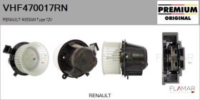 RENAULT NISSAN VHF470017RN - Ventilador habitáculo RENAULT Type 12V