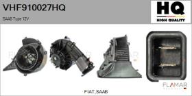 HQ VHF910027HQ - Ventilador habitáculo SAAB Type 12V