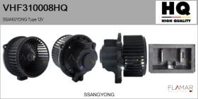 HQ VHF310008HQ - Ventilador habitáculo SSANGYONG Type 12V