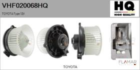 HQ VHF020068HQ - Ventilador habitáculo TOYOTA Type 12V