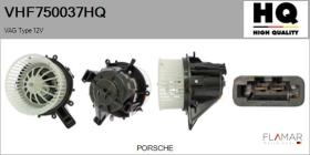 HQ VHF750037HQ - Ventilador habitáculo VAG Type 12V