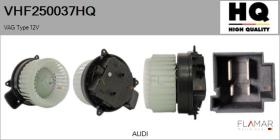 HQ VHF250037HQ - Ventilador habitáculo VAG Type 12V