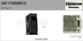 CHRYSLER-DODGE-JEEP IAF710028CD - INTERRUPTOR, ELEVALUNAS