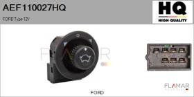 HQ AEF110027HQ - CONMUTADOR AJUSTE ESPEJO FORD TYPE 12V