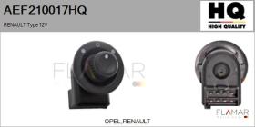 HQ AEF210017HQ - CONMUTADOR AJUSTE ESPEJO RENAULT TYPE 12V