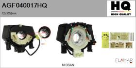 HQ AGF040017HQ - MUELLE ESPIRAL, AIRBAG  12V