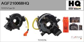 HQ AGF210068HQ - MUELLE ESPIRAL, AIRBAG  12V
