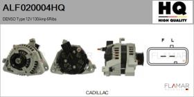 HQ ALF020004HQ - ALTERNADOR  DENSO TYPE 12V 130AMP PR6