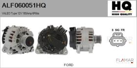 HQ ALF060051HQ - ALTERNADOR  VALEO TYPE 12V 180AMP PFR6