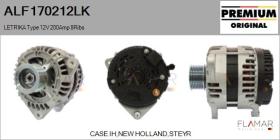 MAHLE ALF170212LK - ALTERNADOR  LETRIKA TYPE 12V 200AMP PR8