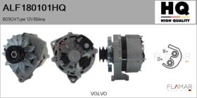 HQ ALF180101HQ - ALTERNADOR  BOSCH TYPE 12V 80AMP