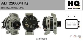 HQ ALF220004HQ - ALTERNADOR  DENSO TYPE 12V 136AMP PR6