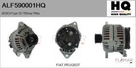 HQ ALF590001HQ - ALTERNADOR  BOSCH TYPE 12V 150AMP PR7