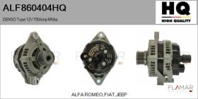 HQ ALF860404HQ - ALTERNADOR  DENSO TYPE 12V 150AMP PFR6