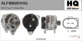 HQ ALF890201HQ - ALTERNADOR  BOSCH TYPE 12V 120AMP PFR6