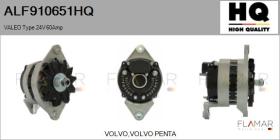 HQ ALF910651HQ - ALTERNADOR  VALEO TYPE 24V 60AMP