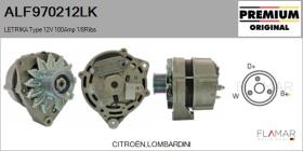MAHLE ALF970212LK - ALTERNADOR  LETRIKA TYPE 12V