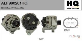 HQ ALF990201HQ - ALTERNADOR  BOSCH TYPE 12V 120AMP PR6