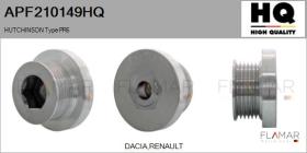 HQ APF210149HQ - POLEA HUTCHINSON TYPE PR6
