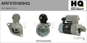 HQ ARF070183HQ - MOTOR DE ARRANQUE 12V 1,20KW 8T CW