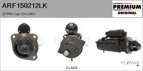 MAHLE ARF150212LK - MOTOR DE ARRANQUE LETRIKA TYPE 12V 4,20KW