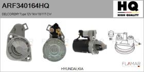 HQ ARF340164HQ - MOTOR DE ARRANQUE DELCOREMY TYPE 12V 1KW 10/11T CW