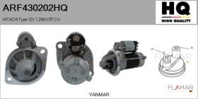 HQ ARF430202HQ - MOTOR DE ARRANQUE HITACHI TYPE 12V 1,20KW 9T CW