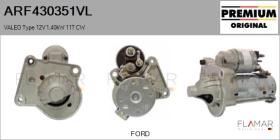 VALEO ARF430351VL - MOTOR DE ARRANQUE 12V 1,4KW 11T CW