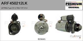 MAHLE ARF450212LK - MOTOR DE ARRANQUE LETRIKA TYPE 12V 2,70KW 13T CCW