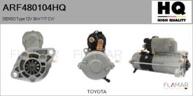HQ ARF480104HQ - MOTOR DE ARRANQUE DENSO TYPE 12V 3KW 11T CW