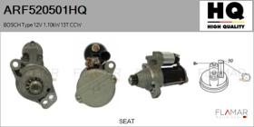 HQ ARF520501HQ - MOTOR DE ARRANQUE BOSCH TYPE 12V 1,10KW 13T CCW