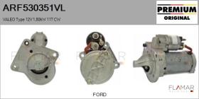 VALEO ARF530351VL - MOTOR DE ARRANQUE 12V 1,8KW 11T CW