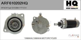 HQ ARF610202HQ - MOTOR DE ARRANQUE HITACHI TYPE 12V 0,60KW 11T CCW