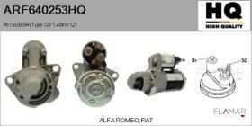 HQ ARF640253HQ - MOTOR DE ARRANQUE MITSUBISHI TYPE 12V 1,40KW 12T