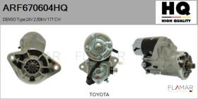 HQ ARF670604HQ - MOTOR DE ARRANQUE 12V 2,5KW 11T CW