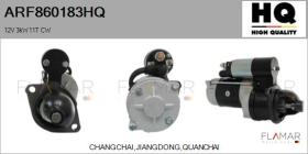 HQ ARF860183HQ - MOTOR DE ARRANQUE 12V 3KW 11T CW