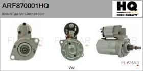 HQ ARF870001HQ - MOTOR DE ARRANQUE BOSCH TYPE 12V 0,90KW 9T CCW