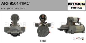MOTORCRAFT ARF950141MC - MOTOR DE ARRANQUE FORD TYPE 12V