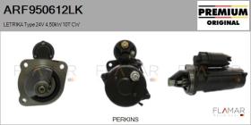 MAHLE ARF950612LK - MOTOR DE ARRANQUE LETRIKA TYPE 24V 4,50KW 10T CW