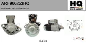 HQ ARF960253HQ - MOTOR DE ARRANQUE MITSUBISHI TYPE 12V 1,40KW 8T CW